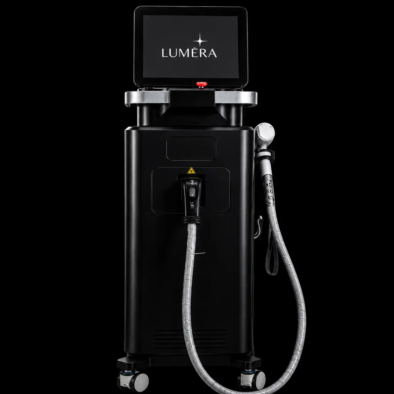 Machine Luméra Elios complète avec écran, applicateur, câble et roues