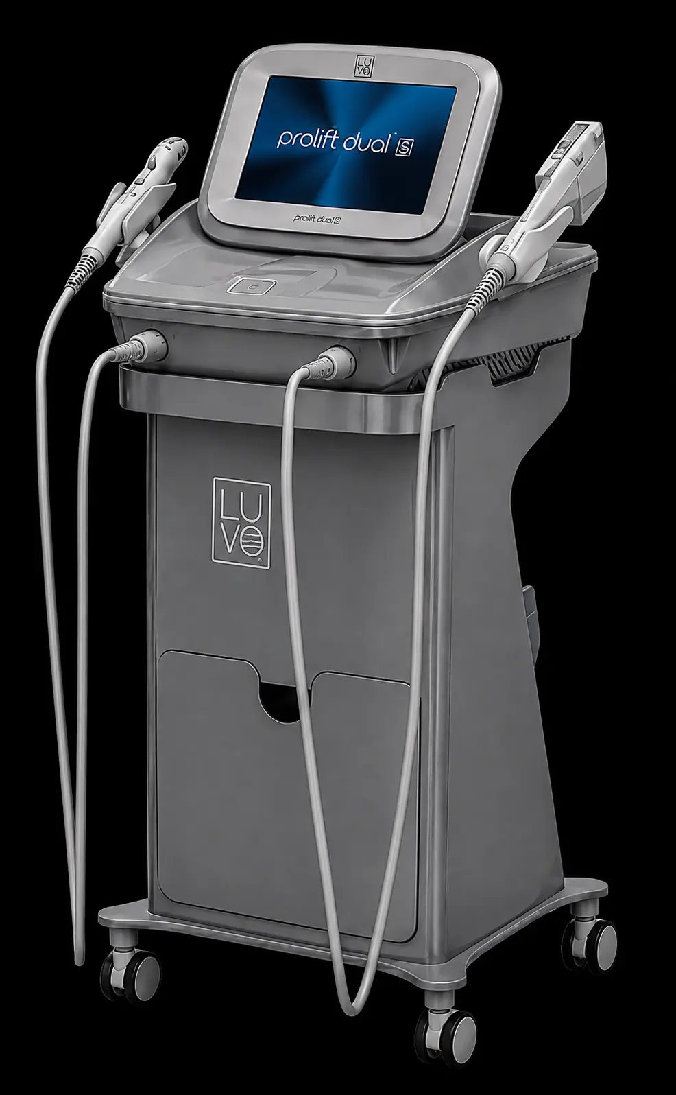 Machine Prolift Dual complète avec écran, applicateurs, câbles et roues